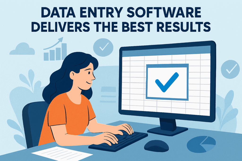 Data Entry Software Delivers