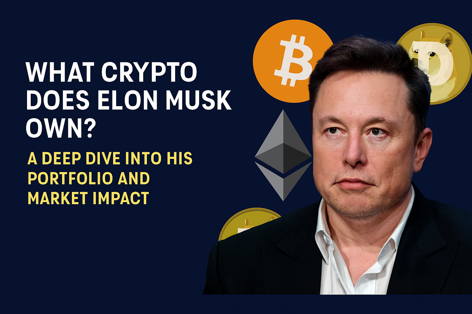 What Crypto Does Elon Musk Own? A Deep Dive Into His Portfolio and Market  Impact - QuickFast Blog