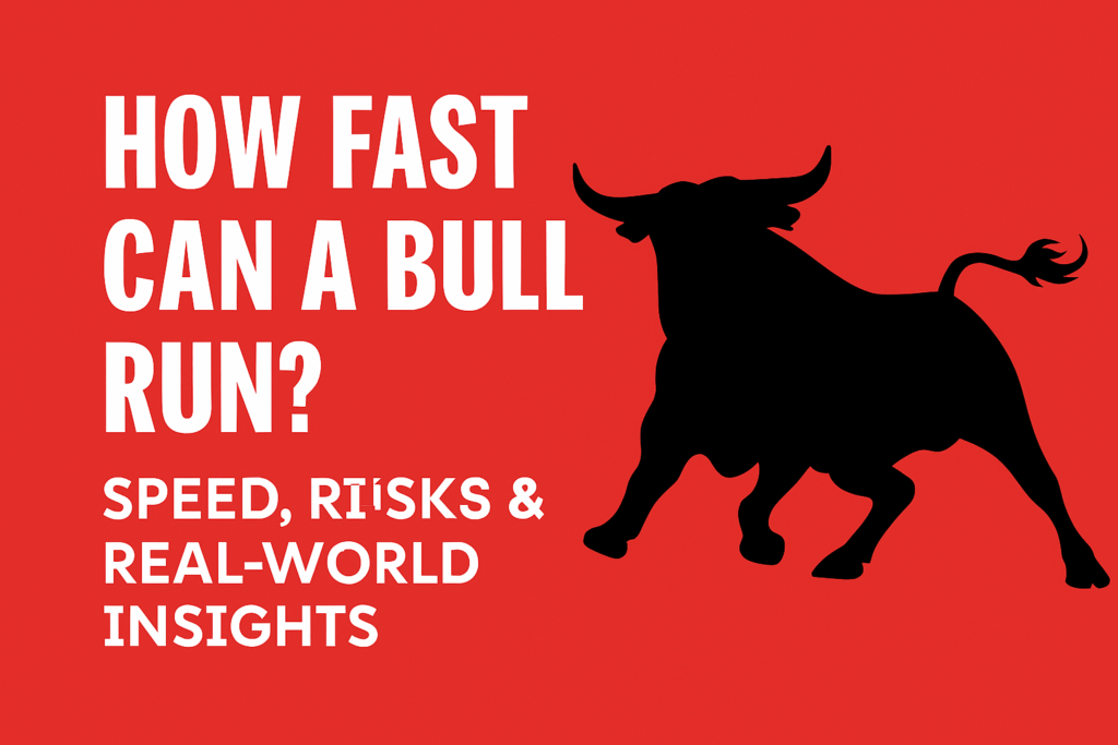 how fast can a bull run
