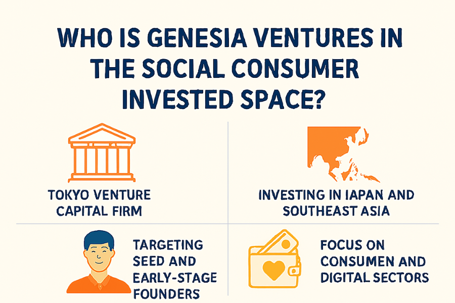 what genesia ventures invested that are in the social consumer