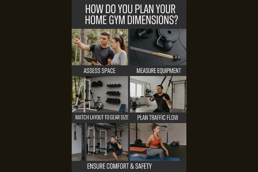 home gym dimensions
