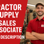 tractor supply sales associate job description