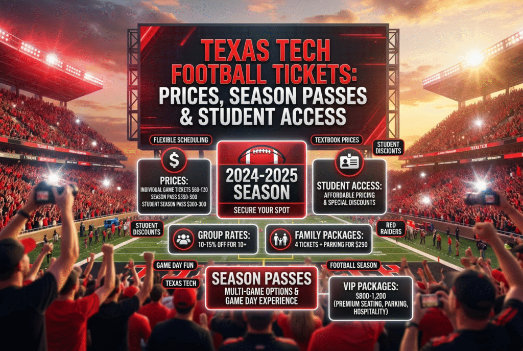 Texas Tech Football Tickets