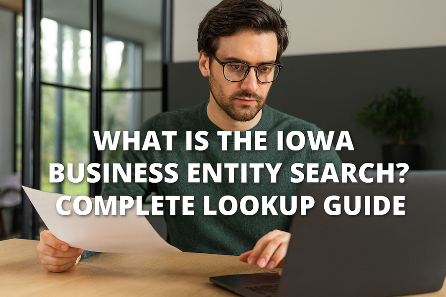 Iowa Business Entity Search