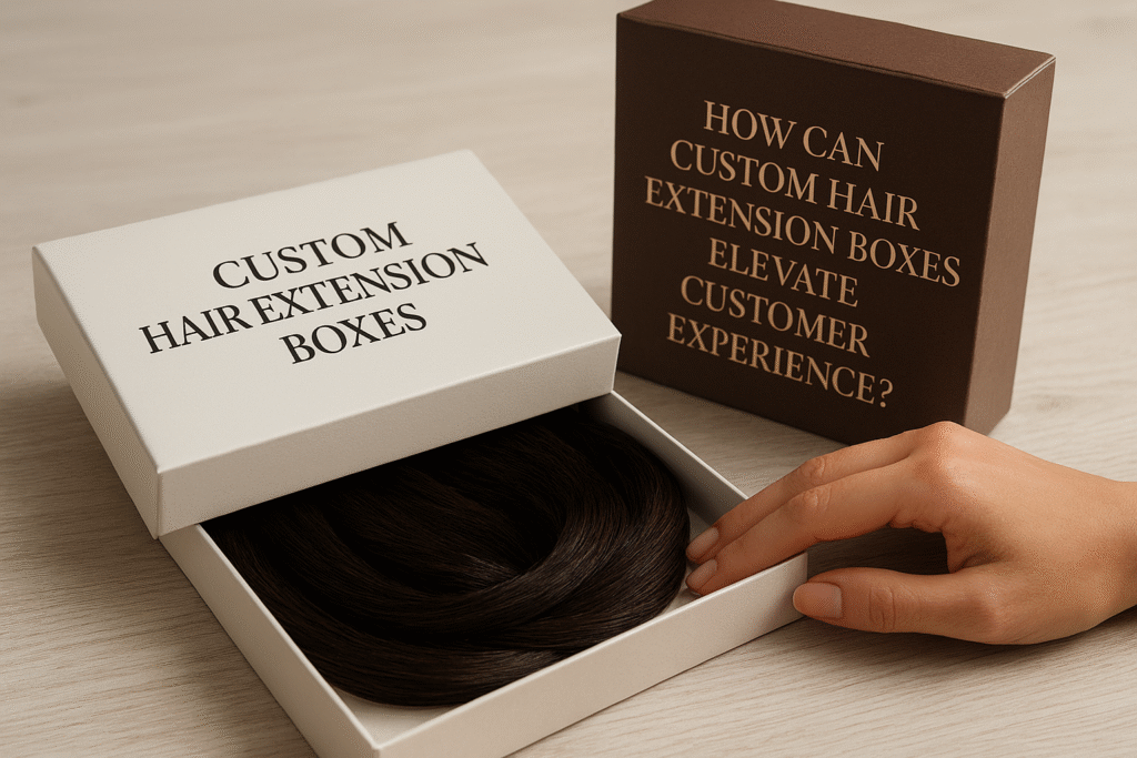 Custom Hair Extension Boxes Elevate Customer