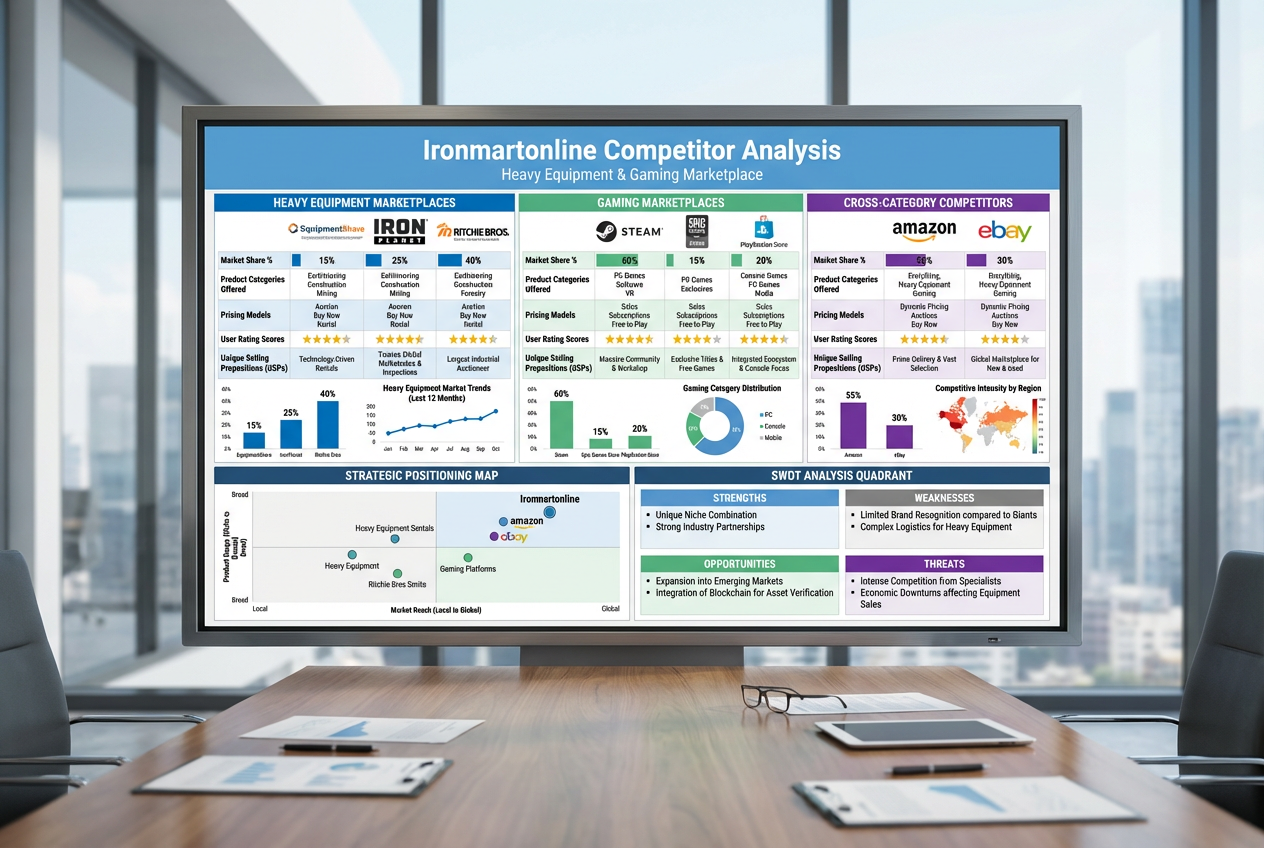 Ironmartonline Competitor Analysis