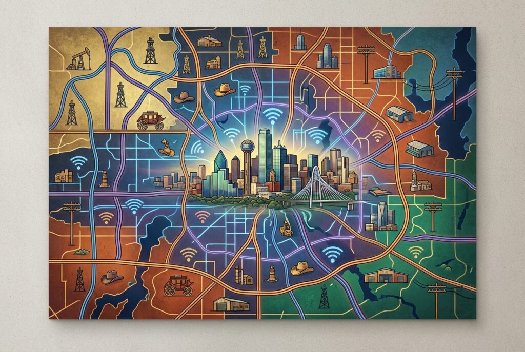 Area Code Dallas Texas USA